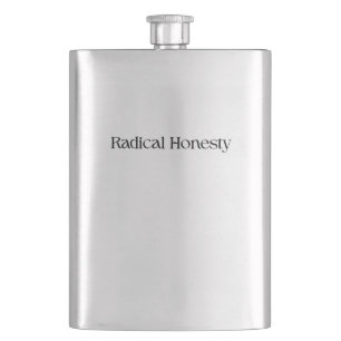 Cantil Frasco de Aço Inox Radical Honestidade