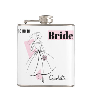 Cantil Frasco de Fashion Bride Pink Noord Name