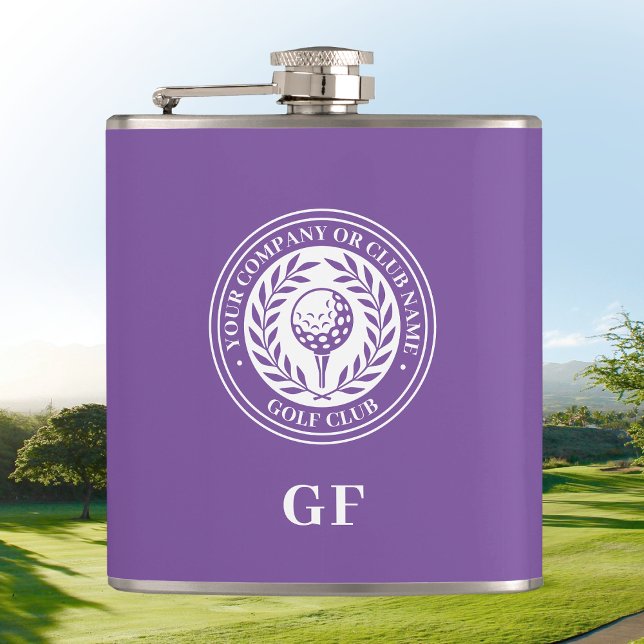 Cantil Frasco de Golfe Clássico Monogram Personalizado No (Criador carregado)