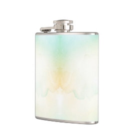 Cantil Frasco de hip stainless steel com uma aquarela pas