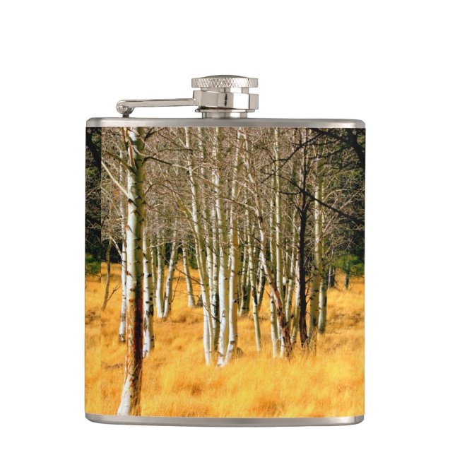 Cantil frasco de madeira (Frente)