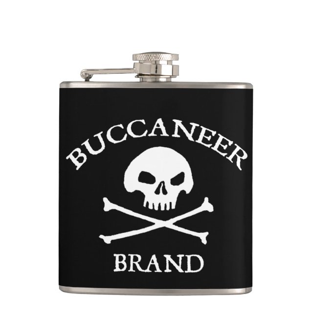 Cantil Frasco de Marca do Buccaneer (Frente)
