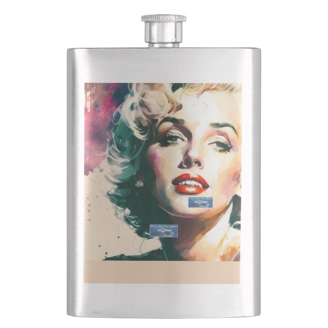 Cantil Frasco de Metal 1 Bege(Monroe) RFPMDesigns 2024 (Frente)