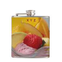 Frasco de monograma personalizado Sundae sorvete