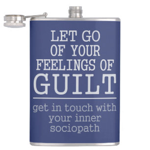 Cantil Frasco de nomes personalizados de autoconhecimento