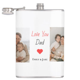 Cantil Frasco de Pai Personalizado | Presentes de dia de