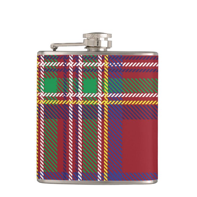 Cantil Frasco de Tartan (Frente)