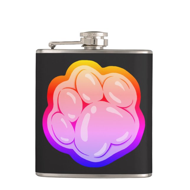 Cantil Frasco do Gatinho Arco-Íris, Vinilo (Frente)