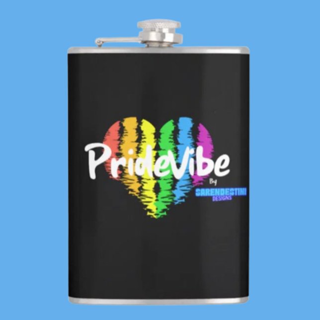 Cantil Frasco do PrideVibe vibrante: Orgulho do Carregar  (Criador carregado)