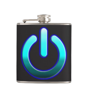 Cantil Frasco embebido em vinil de energia do Zer0