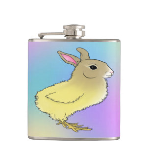 Cantil Frasco enrolado de molho de Vinil, Pintinho Cony C