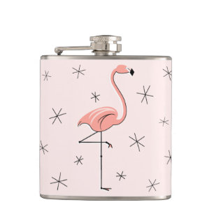 Cantil Frasco envolto em rosa flamingo