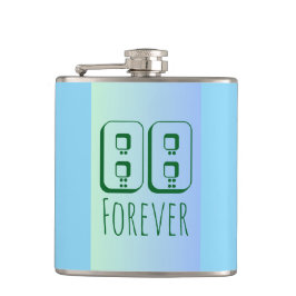 Cantil Frasco envolto em vinil 88 Forever