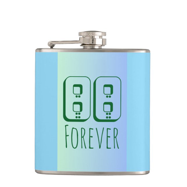 Cantil Frasco envolto em vinil 88 Forever (Frente)