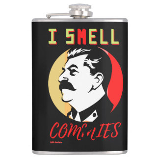 Cantil frasco "I CHELL COMMIES 3 STALIN"