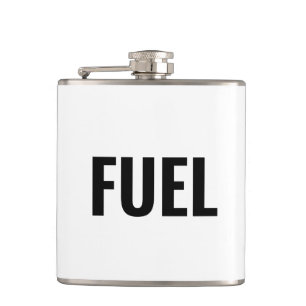 Cantil Frasco legal mínimo a preto e branco