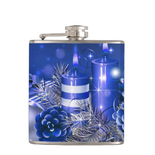 Cantil Frasco/Luzes de Velas de Natal