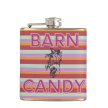 Frasco molhado de vinilo sorridente