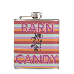 Cantil Frasco molhado de vinilo sorridente