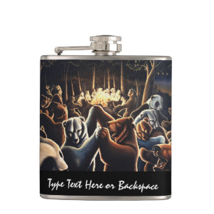 Cantil Frasco para animais de festa - Frasco de bebida pe