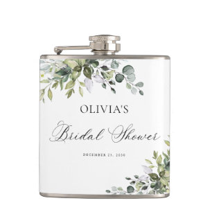 Cantil Frasco para Chuveiro de Noiva de Eucalipto Elegant