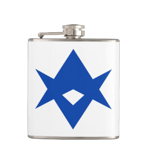Cantil Frasco patriótico com a bandeira da cidade de Toyo