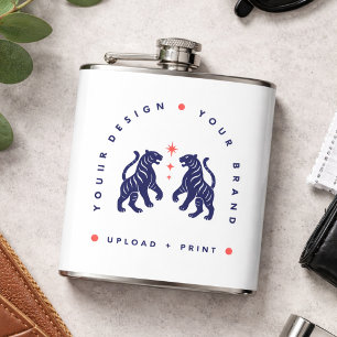 Cantil Frasco Personalizado 180ml Upload do Seu Design