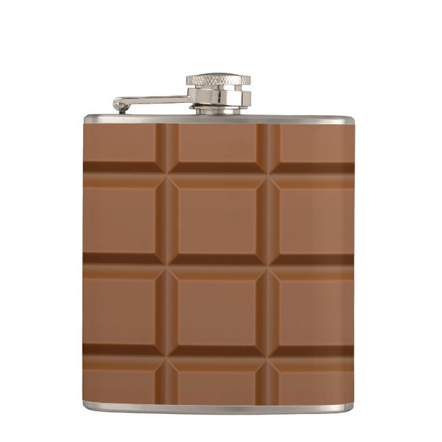 Cantil Frasco personalizado de "Bar de chocolate" (Frente)