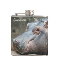 Frasco personalizado de Hippopotamus