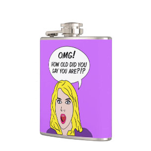 Cantil Frasco personalizado de HISTÓRIAS EM QUADRINHOS RE