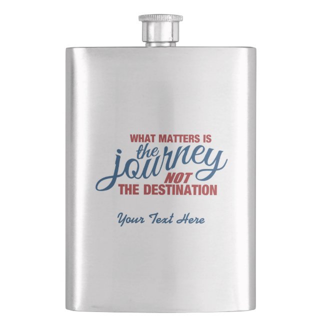 Cantil Frasco personalizado de JOURNEY (Frente)