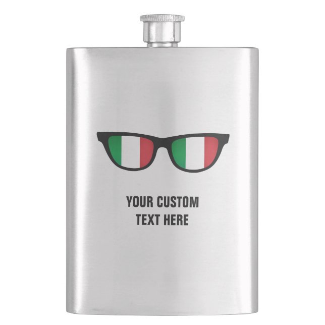 Cantil Frasco personalizado de Shades Italiano (Frente)