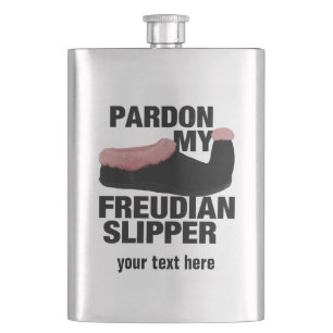 Cantil Frasco personalizado de Slipper Freudiano