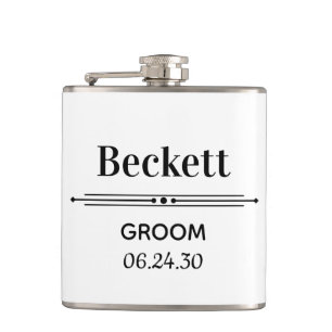 Cantil Frasco Personalizado do Groom