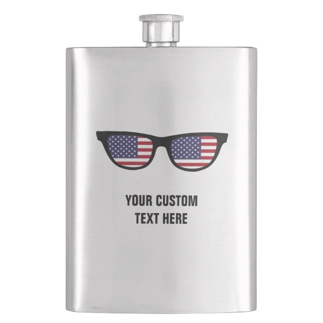 Cantil Frasco personalizado do tipo US Shades (Frente)