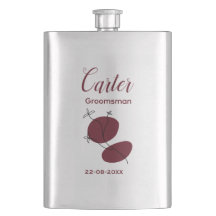 Frasco Personalizado para Padrinho de Casamento co