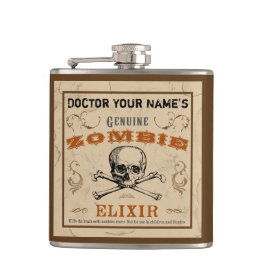 Cantil Frasco Personalizável do Zombie Elixir