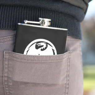 Cantil Frasco preto branco de Dragão