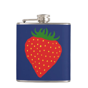 Cantil Frasco simples de morango