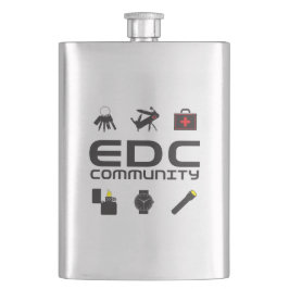 Cantil Frasco SS - Logotipo EDCC em preto com cores