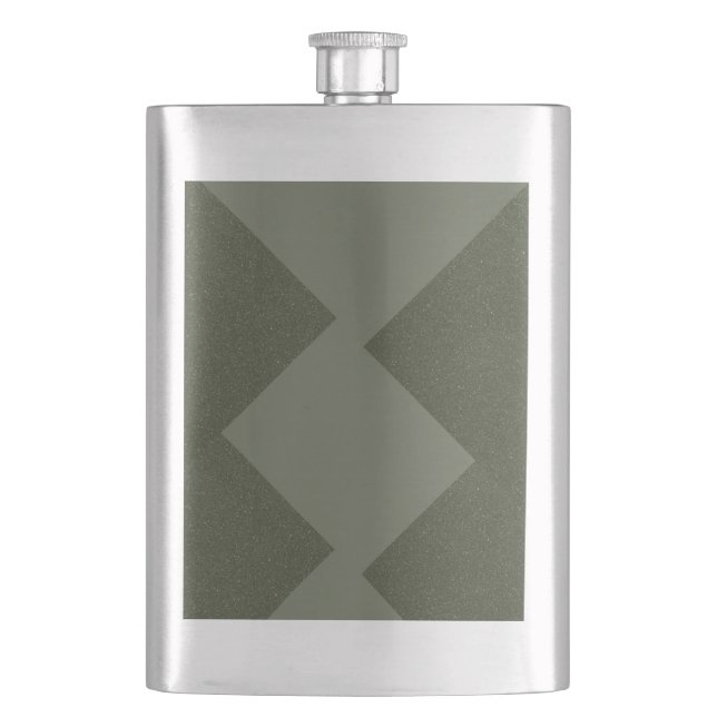 Cantil Frasco Verde de Moss Personalizável (Frente)