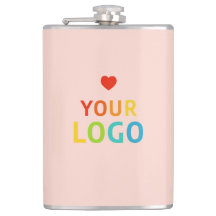 Frascos de cor-de-rosa embebidos personalizados co