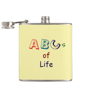 Cantil Frascos de Vinil dos ABCs da Vida