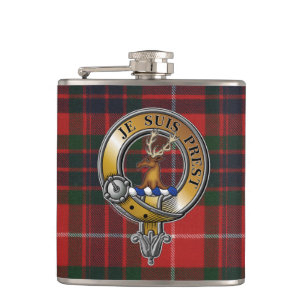 Cantil Fraser Lovat Tartan & Crachá