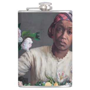 Cantil Frederic Bazille - Jovem Mulher com Peonias