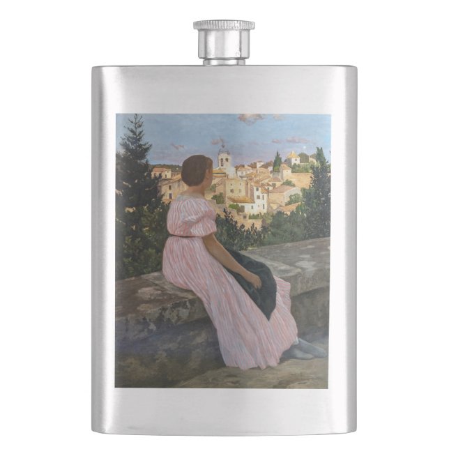 Cantil Frederic Bazille - O Vestido Rosa (Frente)