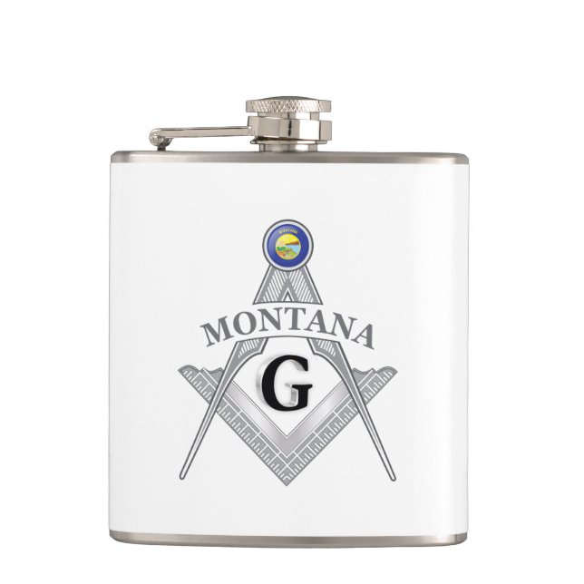Cantil Freemasonry chalé do estado de Montana (Frente)