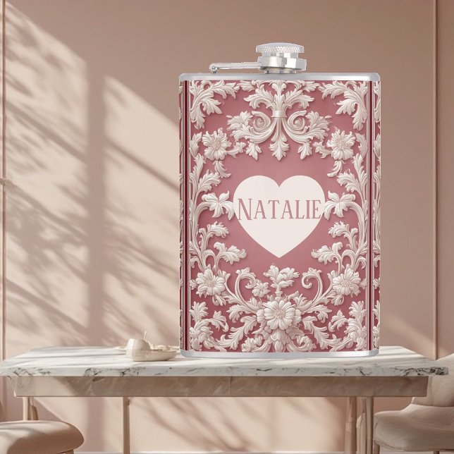 Cantil French Country Opulent Baroque Scrollwork Grandeur (French Country Opulent Baroque Scrollwork Grandeur Flask)