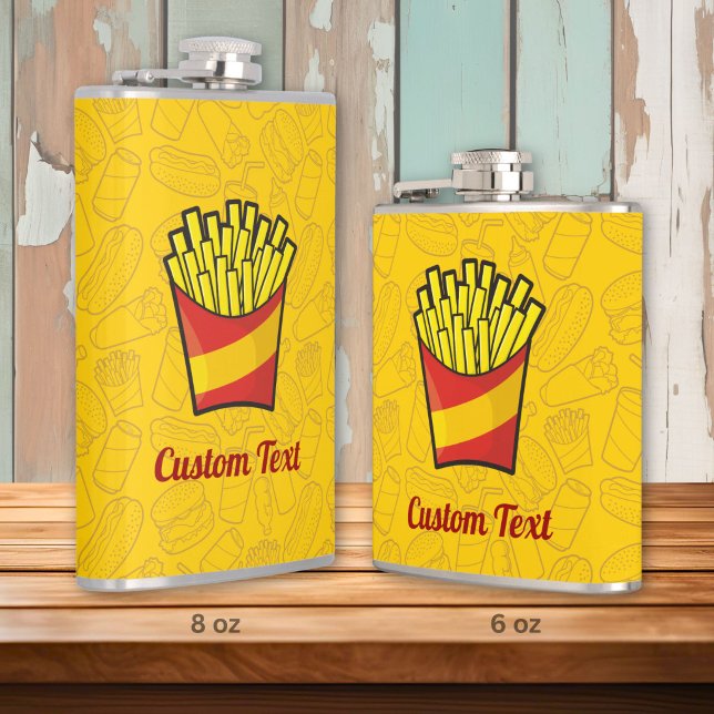 Cantil Fritas Flask (Criador carregado)