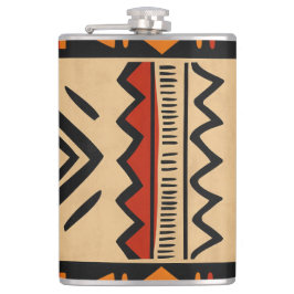 Cantil Fundo africano em cores quentes